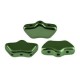 Les perles par Puca® Delos kralen Metallic green 23980/14495